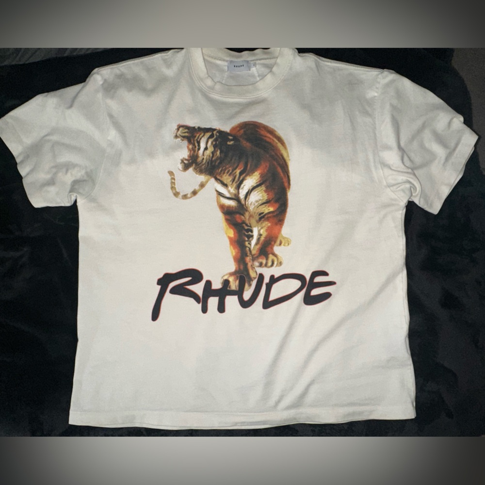 Rhude tiger tshirt XL